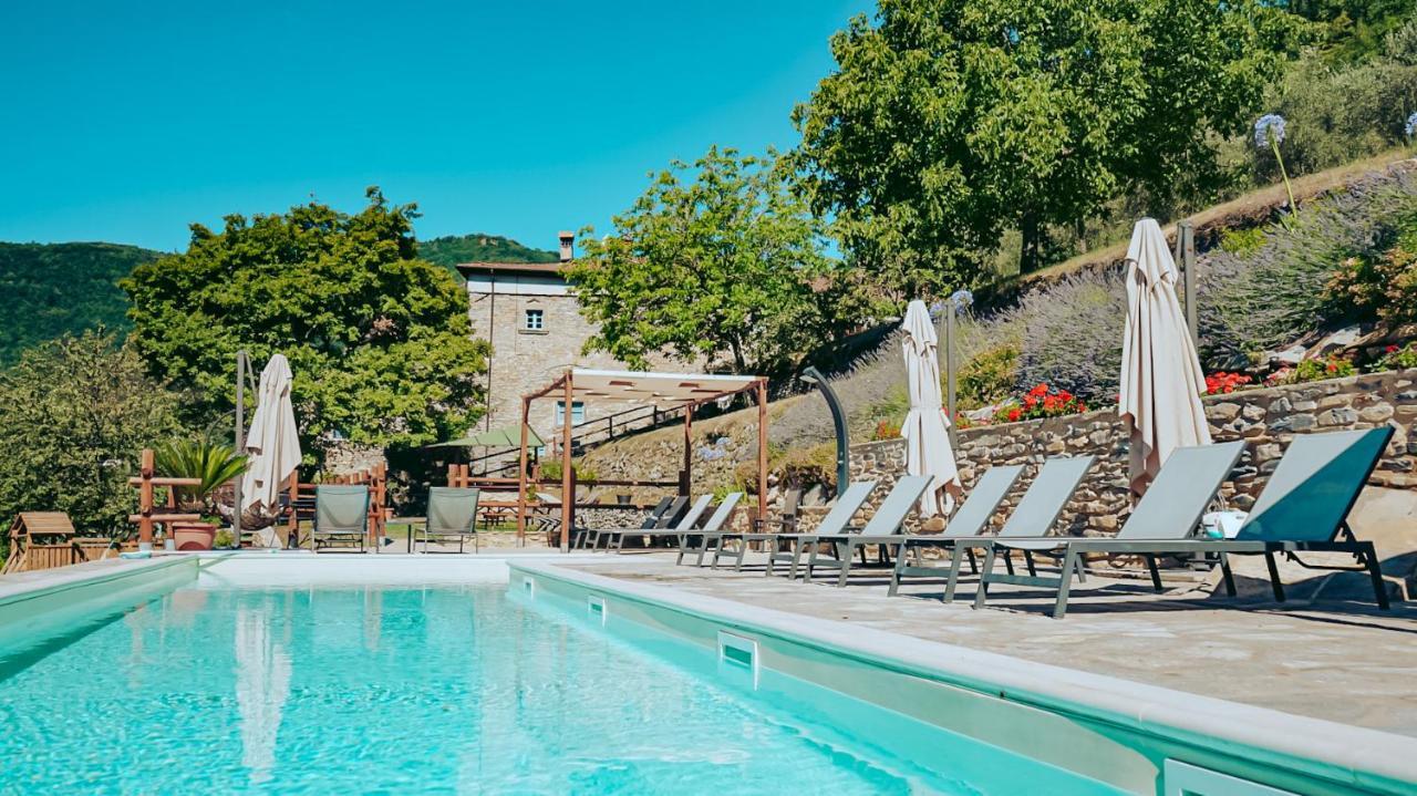 Agriturismo Casa Turchetti Comano  ภายนอก รูปภาพ